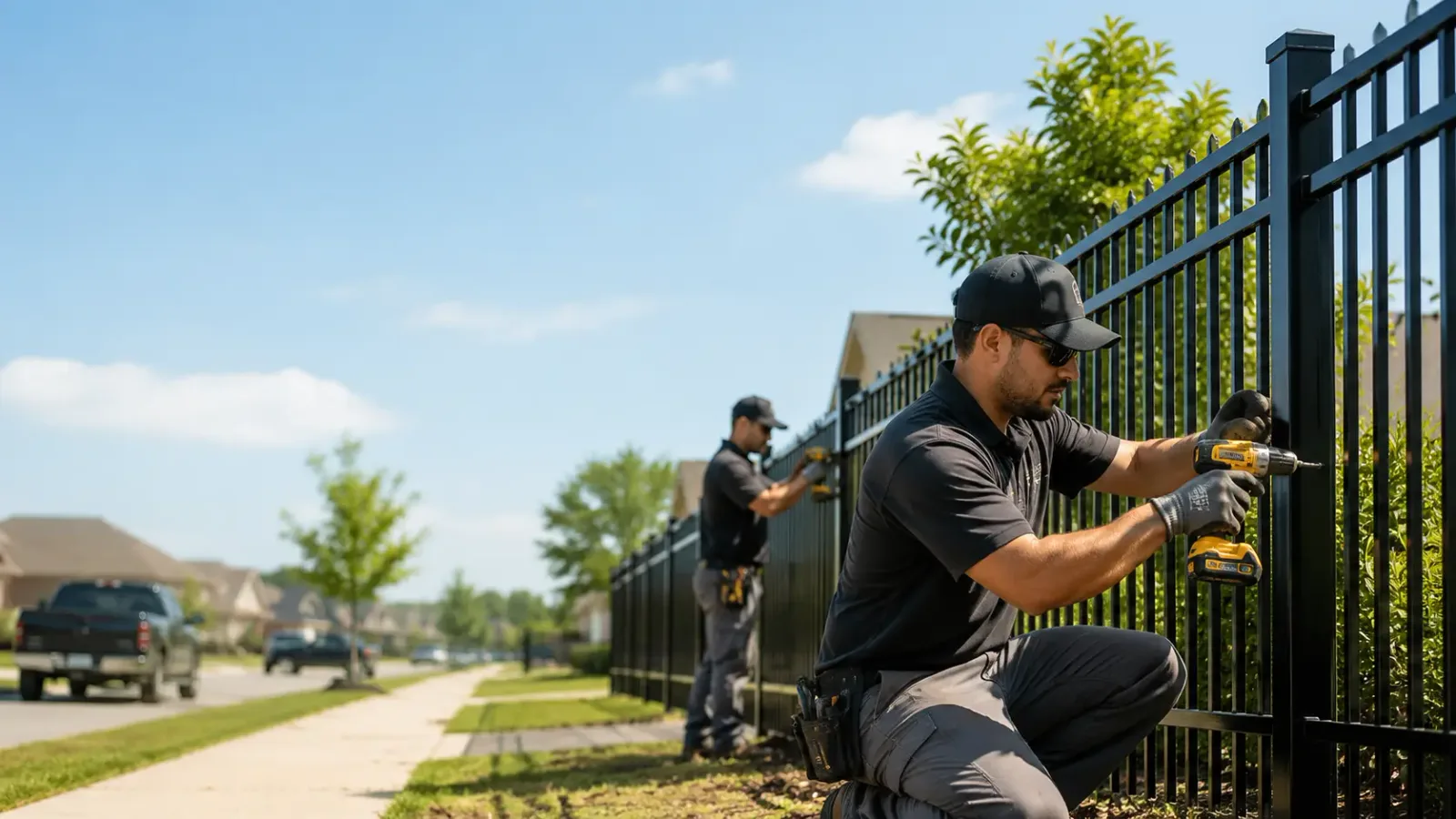 Metal Fence Installation in Lafayette, IN